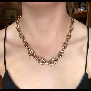 Gold bulky chain